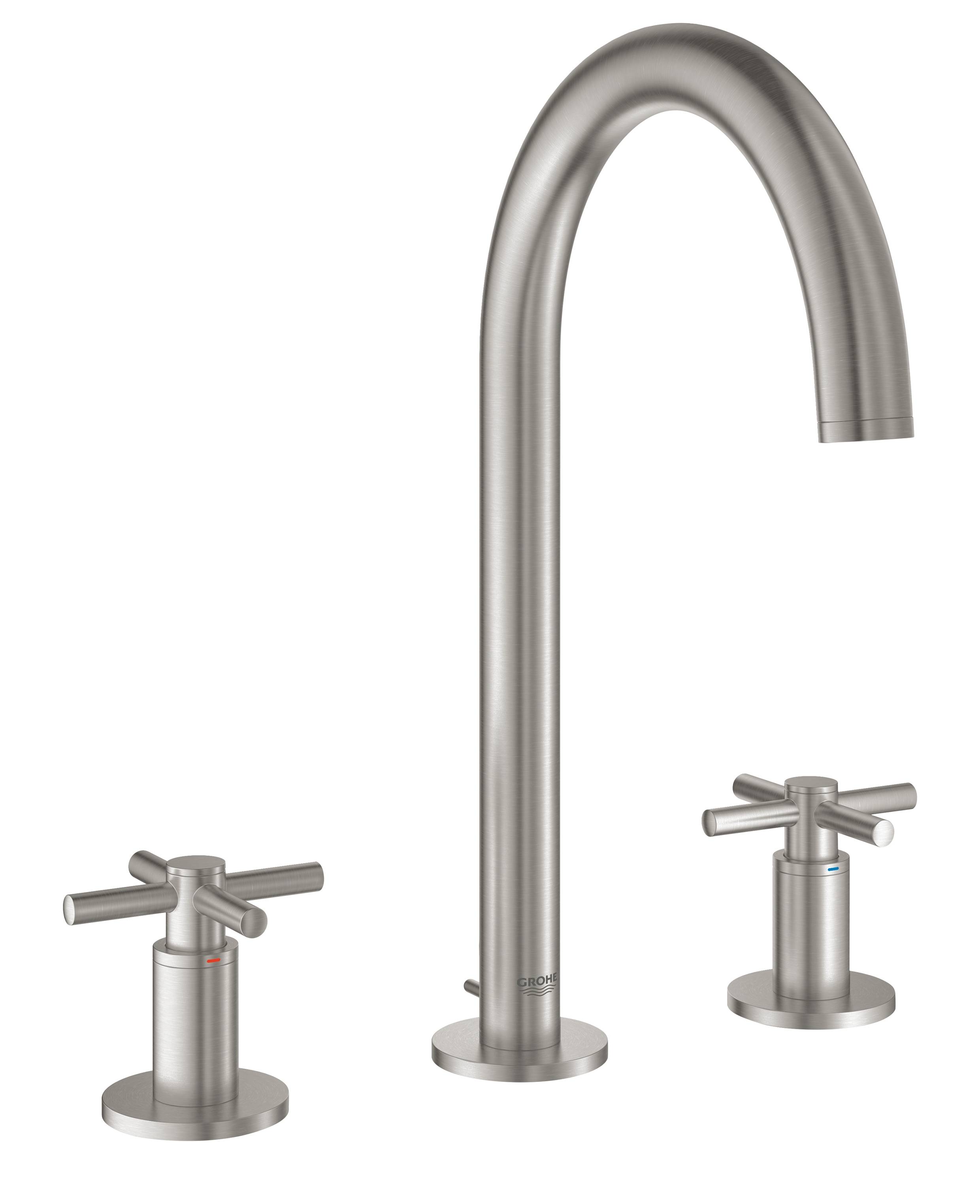 Смеситель GROHE Atrio New двухвентильный для раковины , монтаж на бортик (20008DC3)