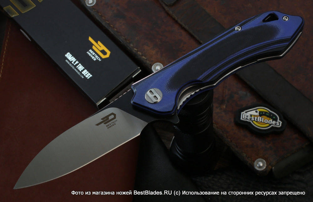 

Складной нож Bestech Knives Beluga BG11G-1, Синий;черный, Beluga