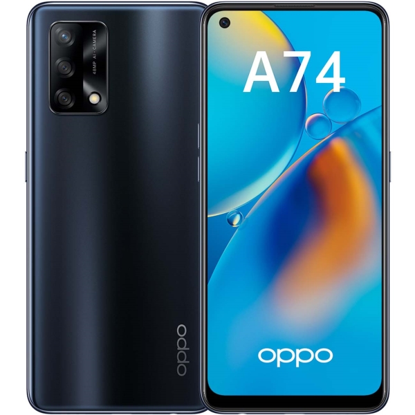 Смартфон Oppo A74 Black (CPH2219) 4/128GB Black (5991768)