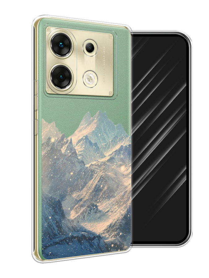 

Чехол Awog на Infinix Zero 30 5G "Горы арт 2", Серый, 3104950-1