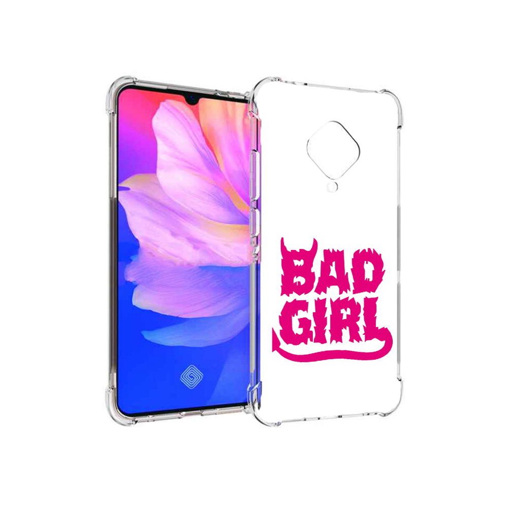 

Чехол MyPads Tocco для Vivo V17 плохая девочка (PT147343.378.545), Прозрачный, Tocco