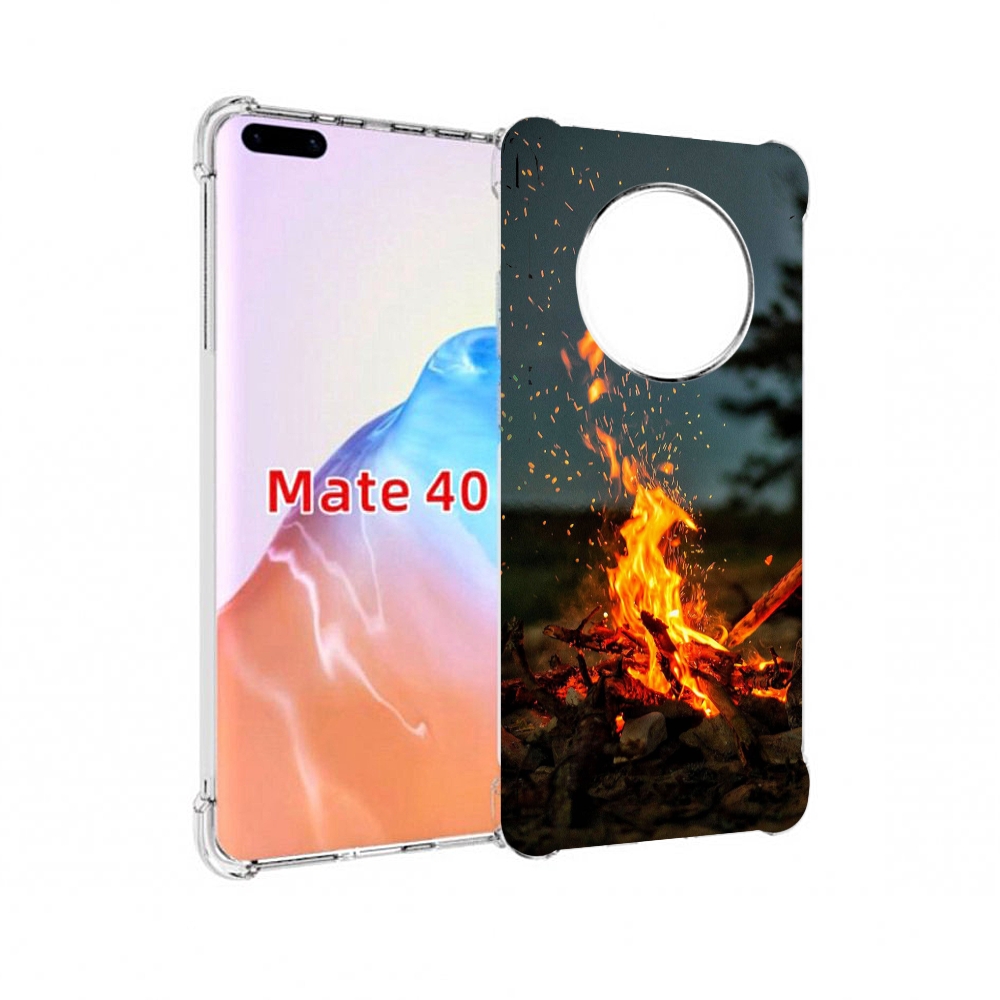 

Чехол MyPads Tocco для Huawei Mate 40 Костер-ночное-небо, Прозрачный, Tocco