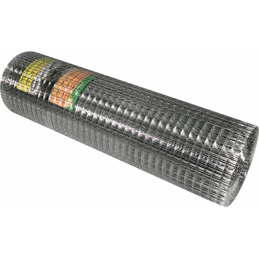 Кордленд Сетка сварная оцинкованная ? 2.2 мм, ячейка 50x50 мм, 1,8x15 м SVA-00040