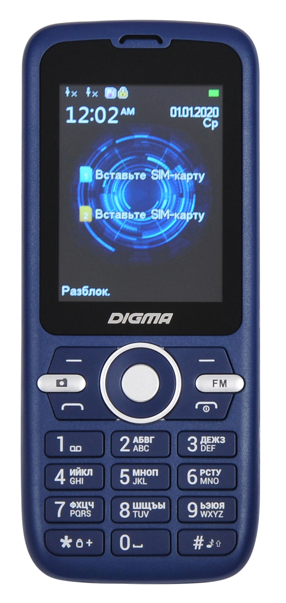 фото Мобильный телефон digma linx b240 blue (lt2058pm)