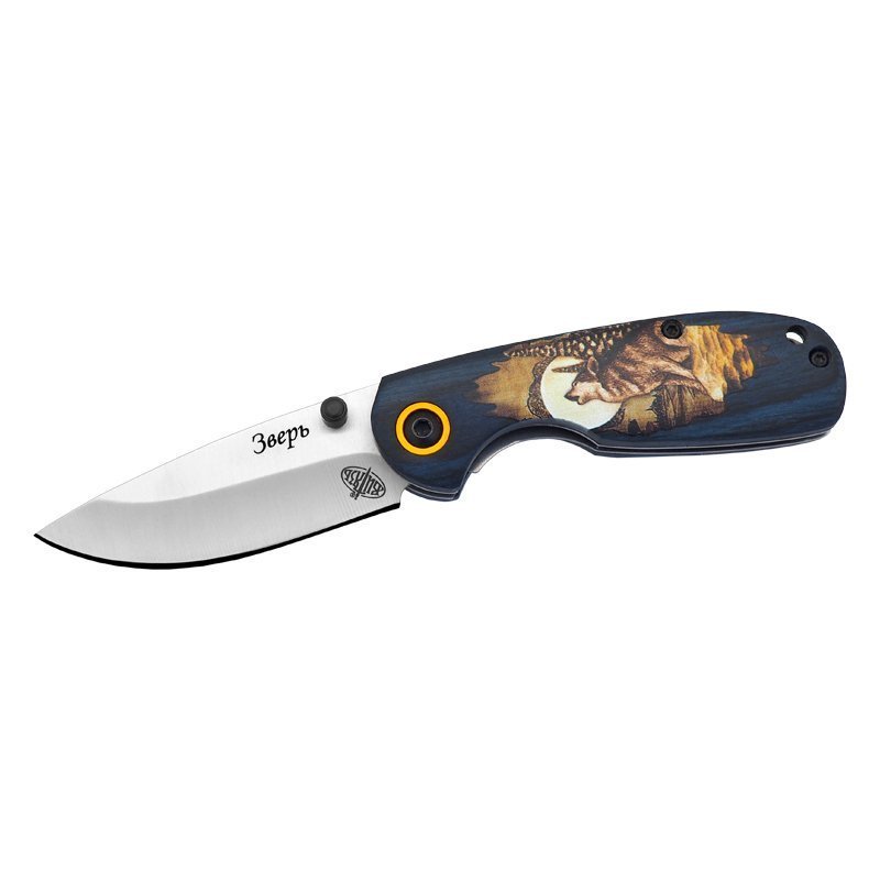 Складной нож B53992 (Зверь), сталь 420, рукоять ламинат