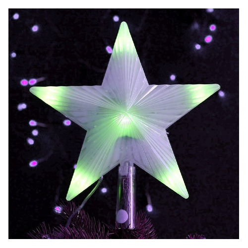 Верхушка на елку SHLIGHTS ST60-G, ламп 31шт. , звезда, ПВХ