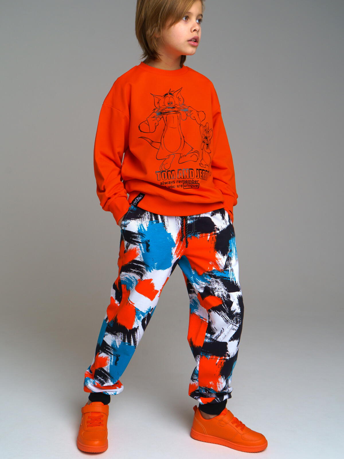 

Брюки детские PlayToday 12311221, цвет разноцветный, размер 170, 12311221