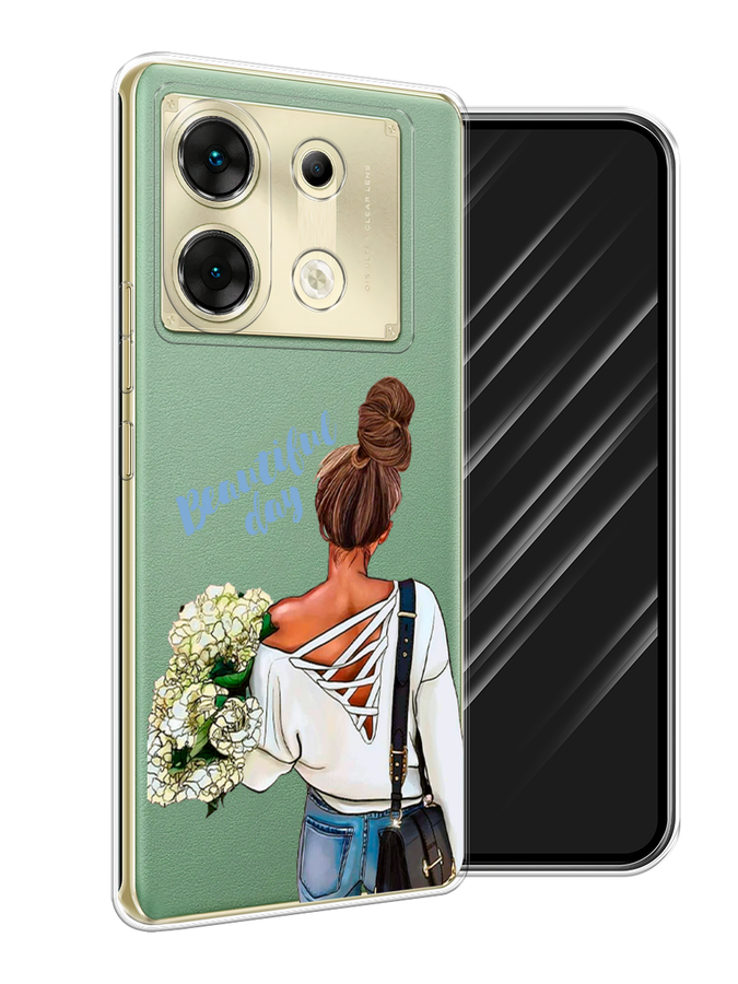 

Чехол Awog на Infinix Zero 30 5G "Beautiful day vector", Коричневый;белый;зеленый, 3104950-1