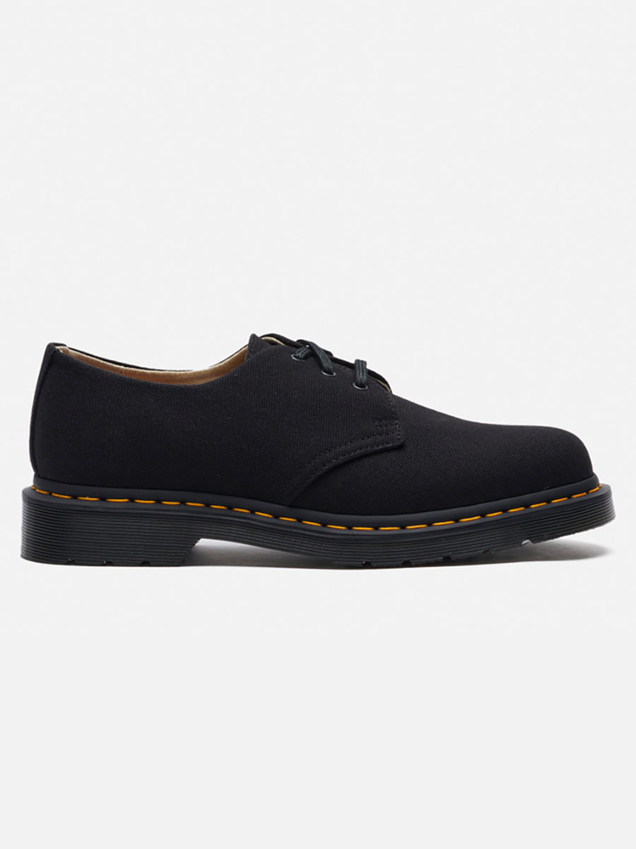 

Полуботинки унисекс унисекс Dr. Martens 1461 Oxford Canvas черные 39 EU, 1461 Oxford Canvas