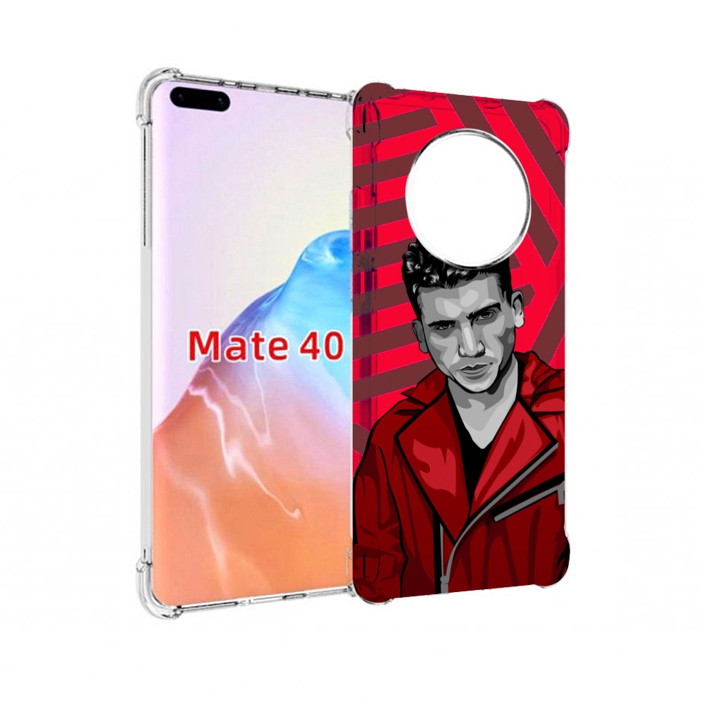 

Чехол MyPads Tocco для Huawei Mate 40 Денвер-бумажный-дом, Прозрачный, Tocco