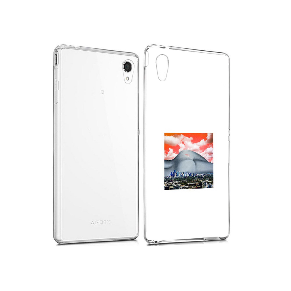 

Чехол MyPads Tocco для Sony Xperia M4 Aqua город с девушкой на фоне (PT41841.249.297), Прозрачный, Tocco