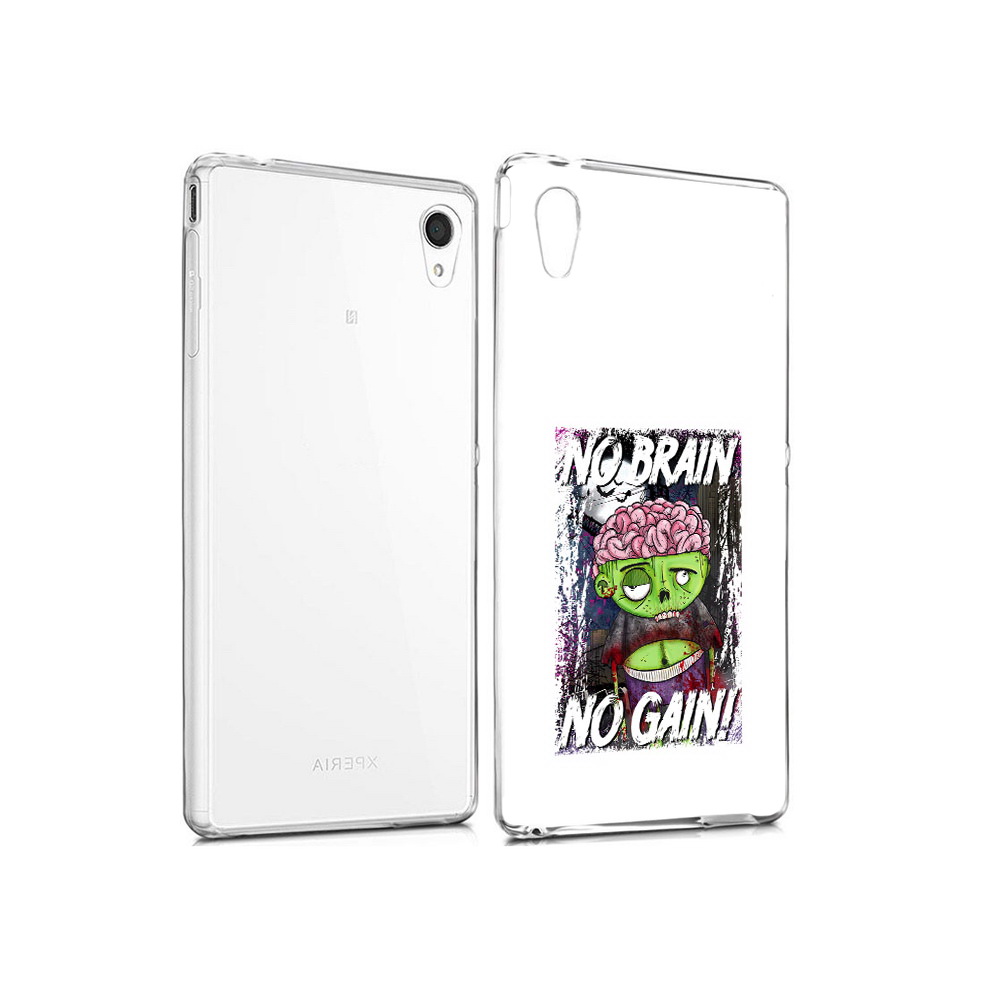 

Чехол MyPads Tocco для Sony Xperia M4 Aqua глупый зомби (PT41841.249.289), Прозрачный, Tocco