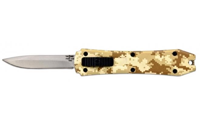 

Туристический нож Ножемир AS-103, желтый