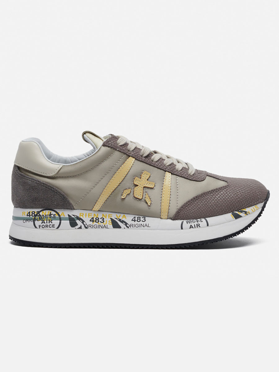 

Кроссовки женские Premiata Conny 5950 серые 38 EU, Conny 5950