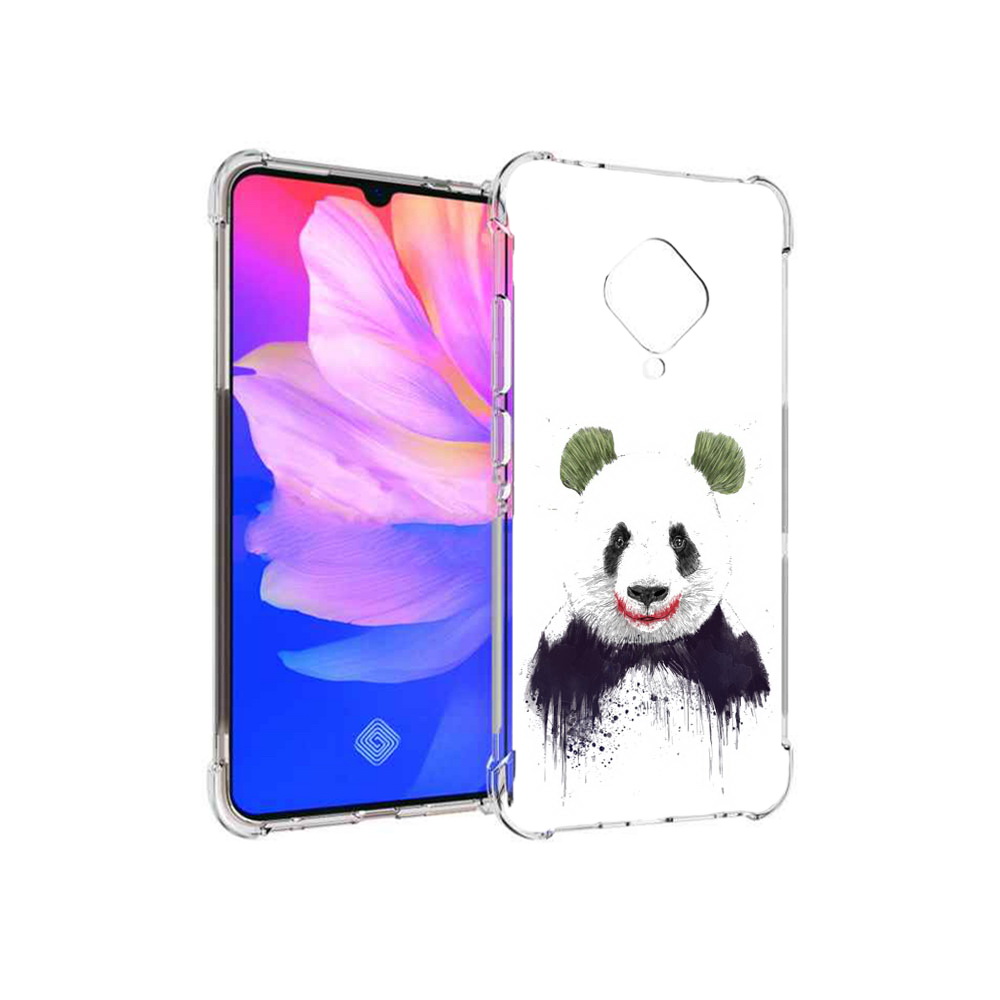 

Чехол MyPads Tocco для Vivo V17 панда джокер (PT147343.378.533), Прозрачный, Tocco
