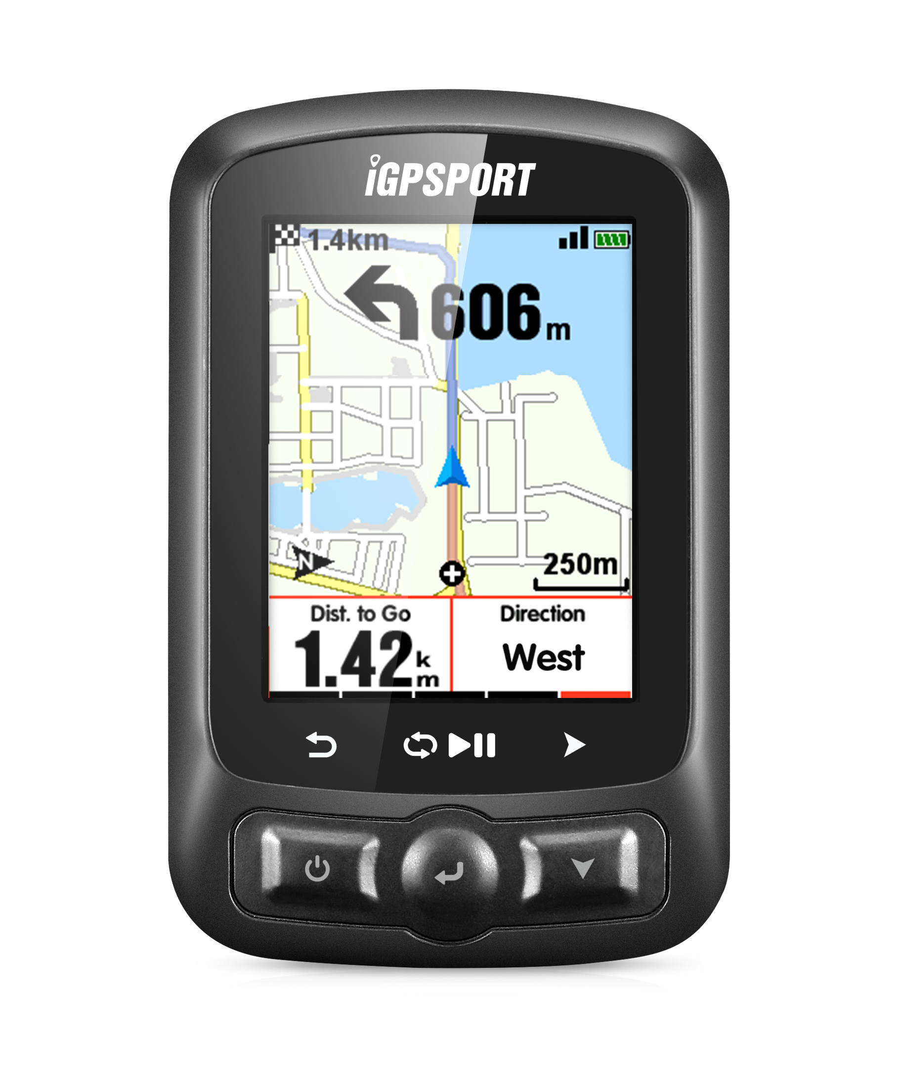 

Велокомпьютер с GPS iGPSPORT iGS620, черный, iGS620