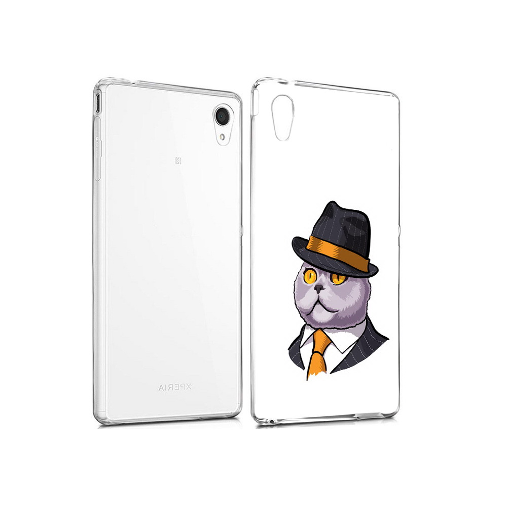 Чехол MyPads Tocco для Sony Xperia M4 Aqua британец (PT41841.249.247)