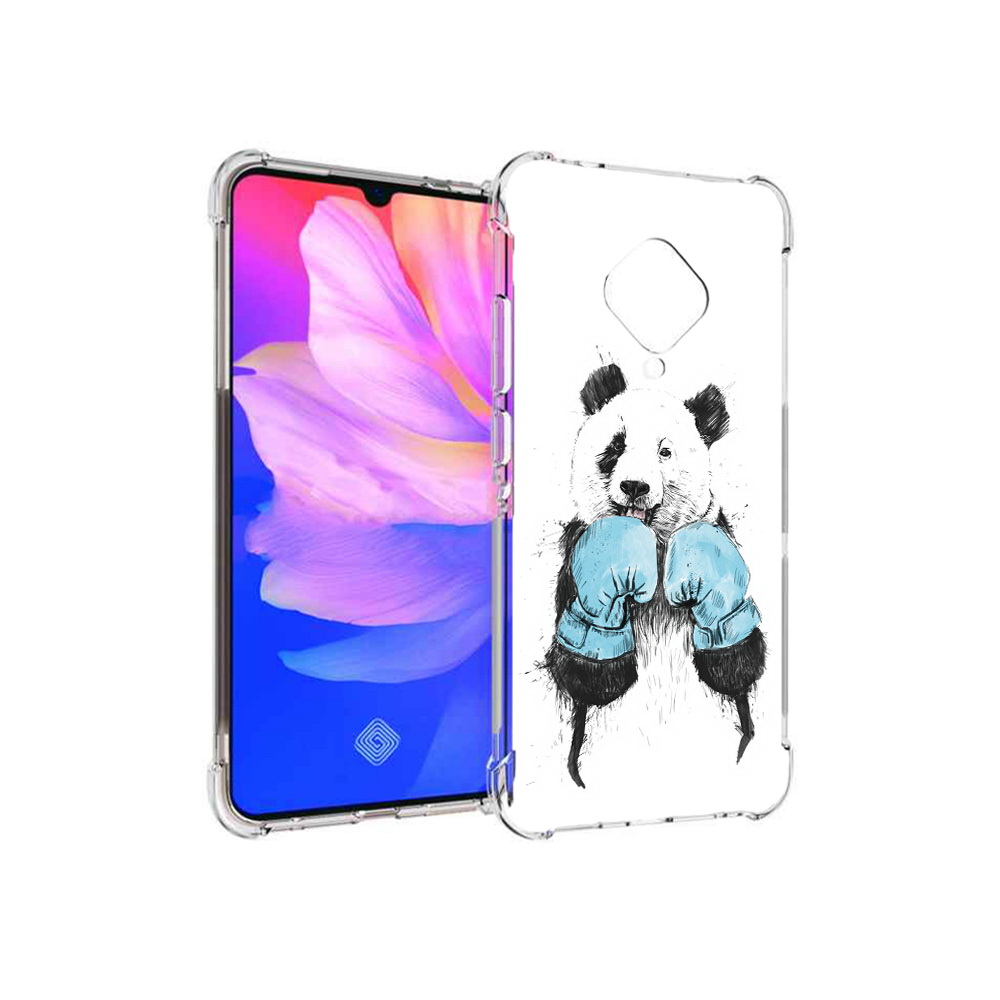 

Чехол MyPads Tocco для Vivo V17 панда боксер (PT147343.378.531), Прозрачный, Tocco