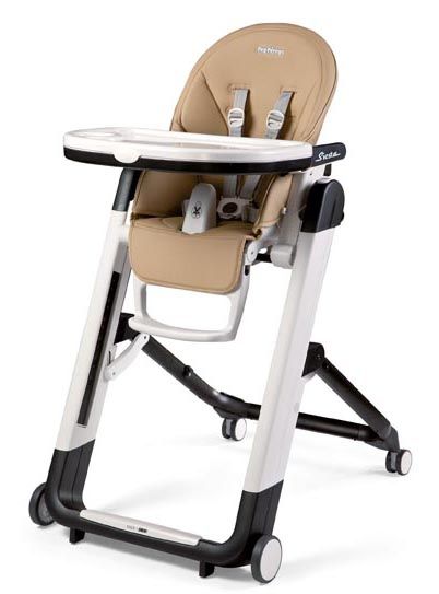 

Стульчик для кормления-шезлонг Peg Perego Siesta Noce, Бежевый, Siesta