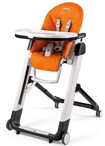 фото Стульчик для кормления-шезлонг peg perego siesta arancia peg-perego