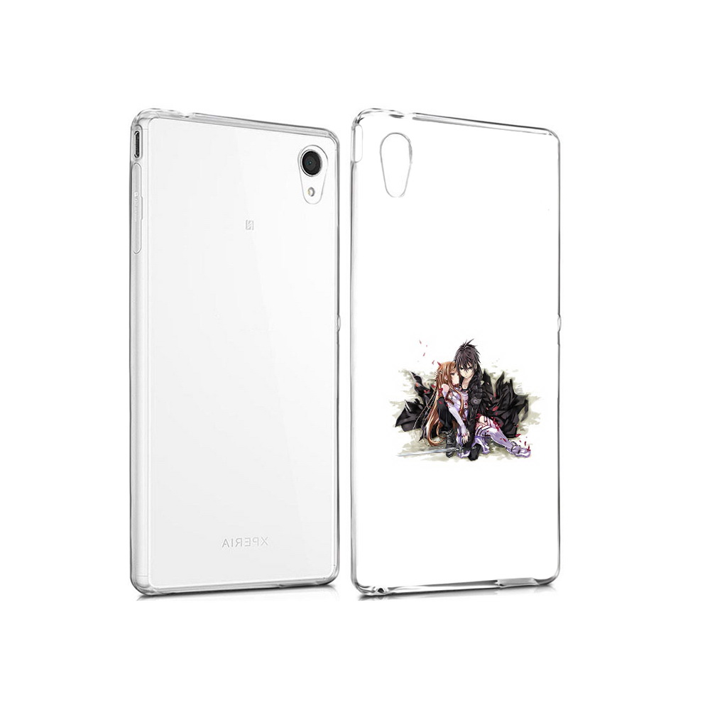 

Чехол MyPads Tocco для Sony Xperia M4 Aqua аниме асуна (PT41841.249.222), Прозрачный, Tocco