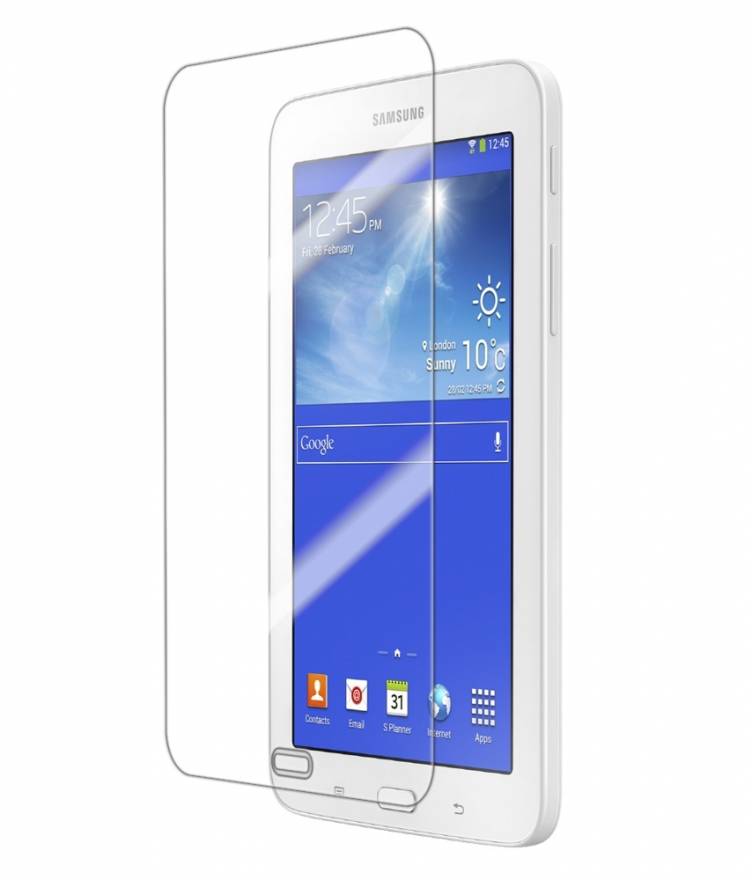 Гибридное защитное стекло Brozo на Samsung Galaxy Tab 3 Lite 7