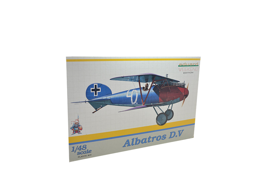 

7021 Eduard 1/72 Биплан Albatros D. V две модели в одной коробке