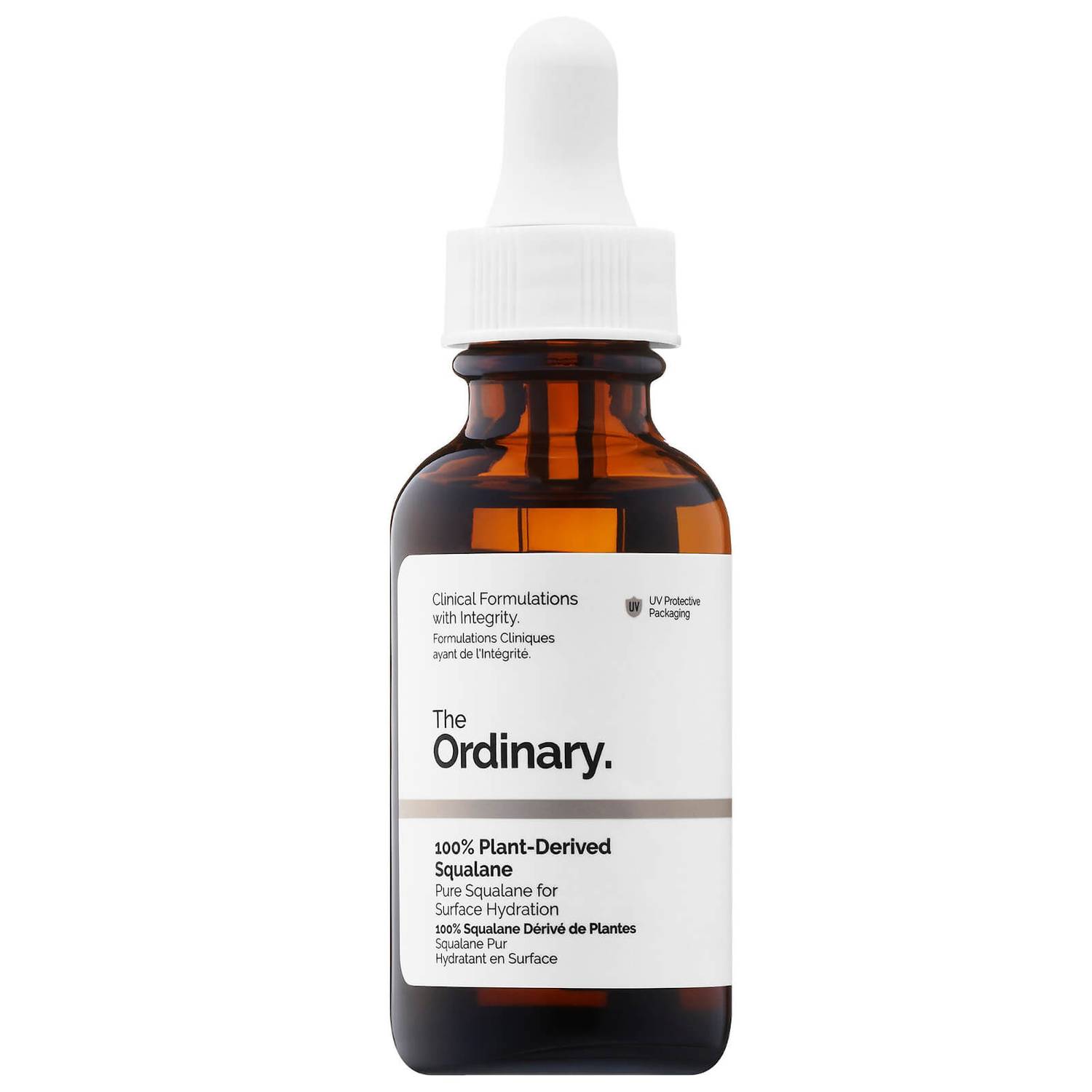 Сыворотка для лица со 100% скваланом The Ordinary 100% Plant-Derived Squalane праймер для лица the ordinary