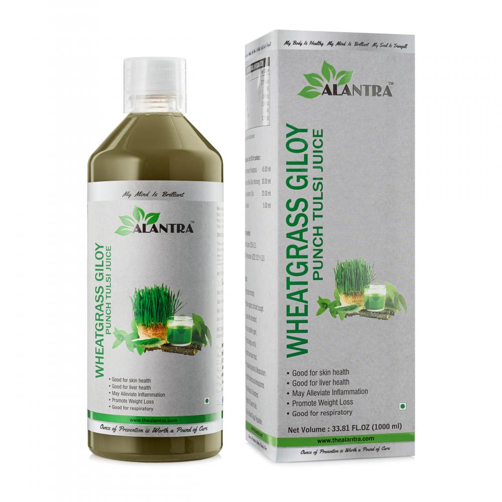 

Сок Алантра витграсс, гилой, тулси, 1л