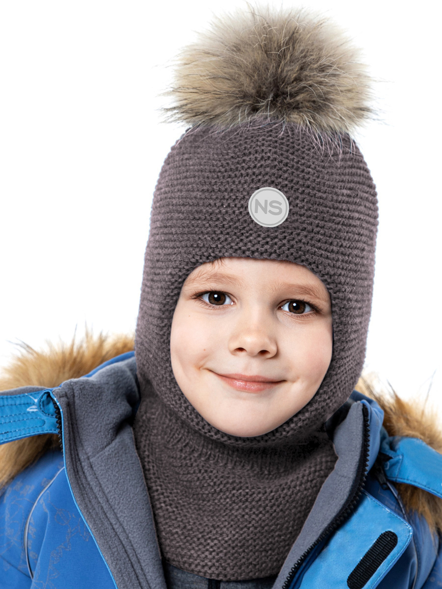 

Балаклава детская NIKASTYLE 10з15324, коричневый, 50-54, 10з15324