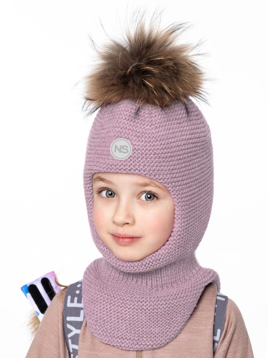

Балаклава детская NIKASTYLE 10з15324, розовый, 50-54, 10з15324