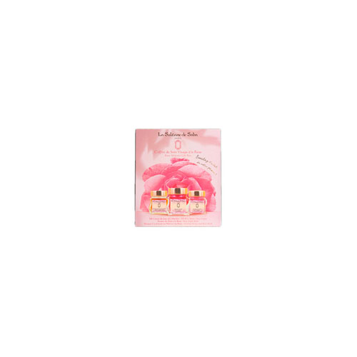 Подарочный Набор для лица с Розой La Sultane De Saba Rose skincare Box пакет подарочный с окном 20 х 15 х 10 см розовый