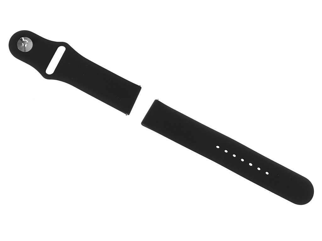 

Универсальный ремешок Red Line 22mm Silicon Black УТ000024742, Черный, УТ000024742