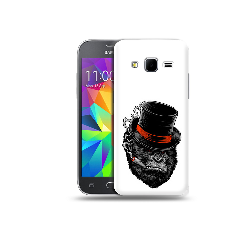 Чехол MyPads Tocco для Samsung Galaxy Core Prime дизайнерская горилла (PT11933.566.431)