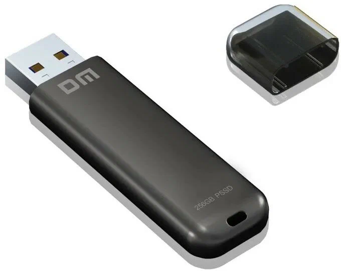 Флешка DM FS390-USB3.2 256GB 256 ГБ черный