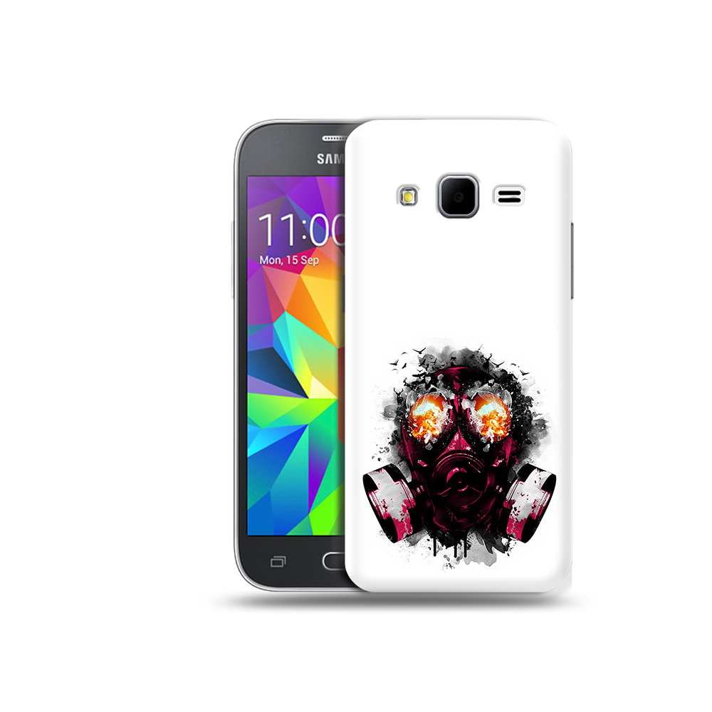 

Чехол MyPads Tocco для Samsung Galaxy Core Prime красный противогаз (PT11933.566.412), Прозрачный, Tocco