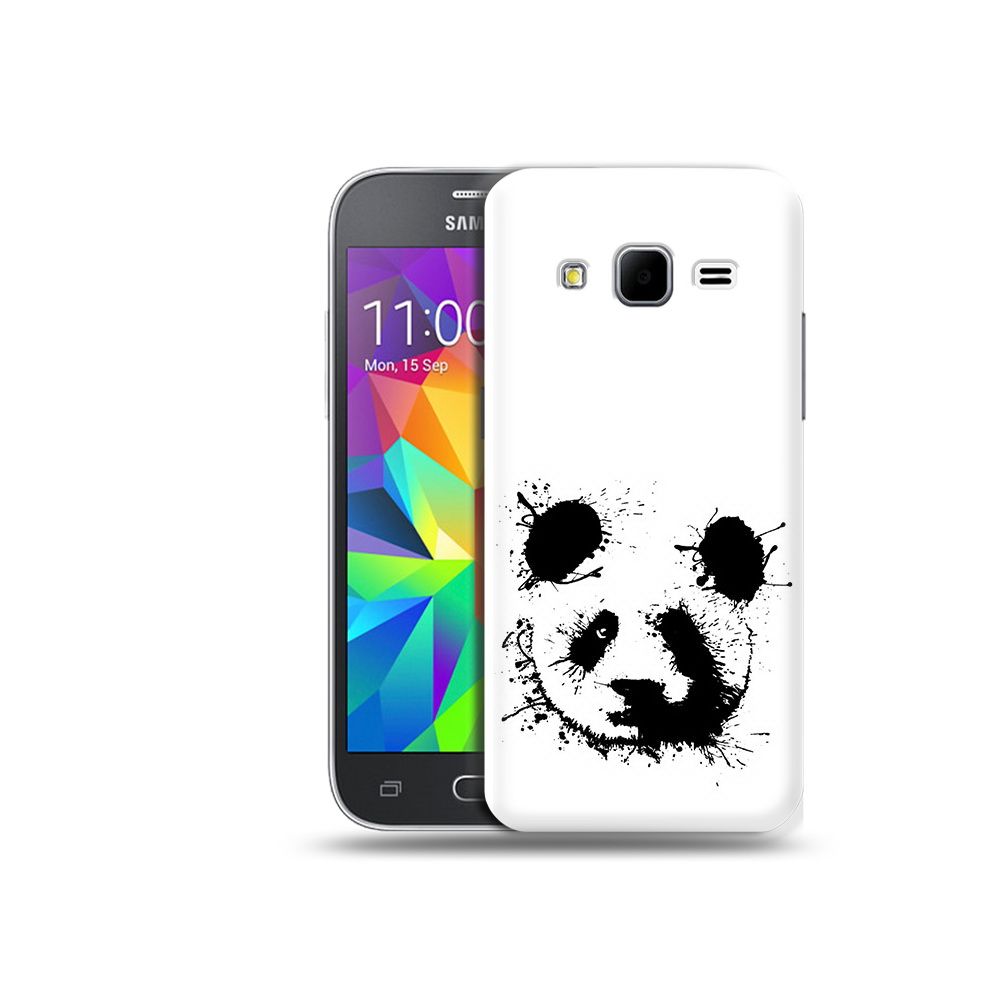 

Чехол MyPads Tocco для Samsung Galaxy Core Prime клякса-панда (PT11933.566.389), Прозрачный, Tocco