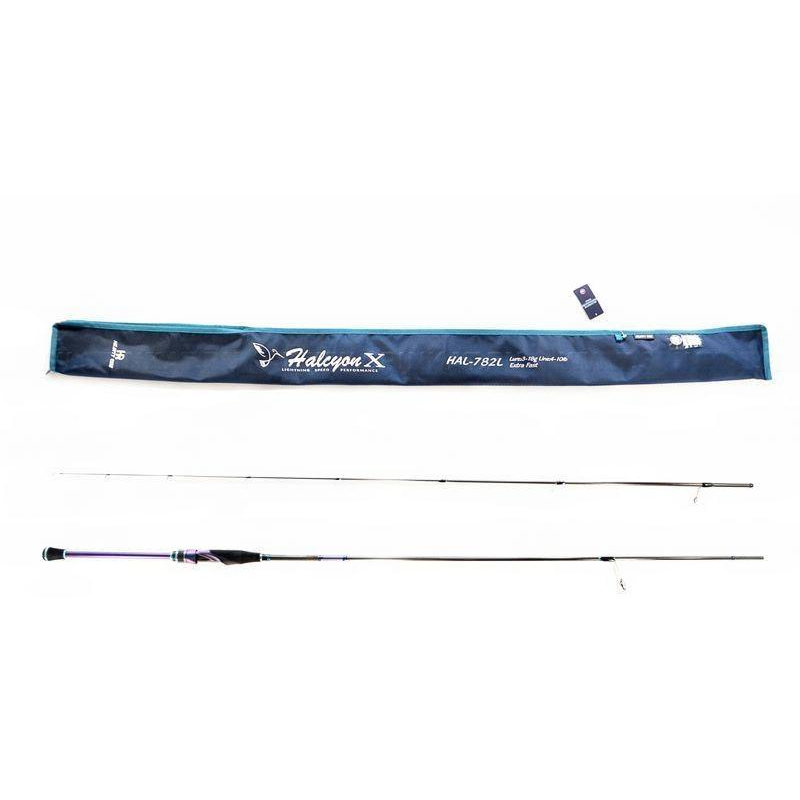 

Спиннинг Hearty Rise Halcyon X HALX-822L 3-18 грамм, Halcyon X