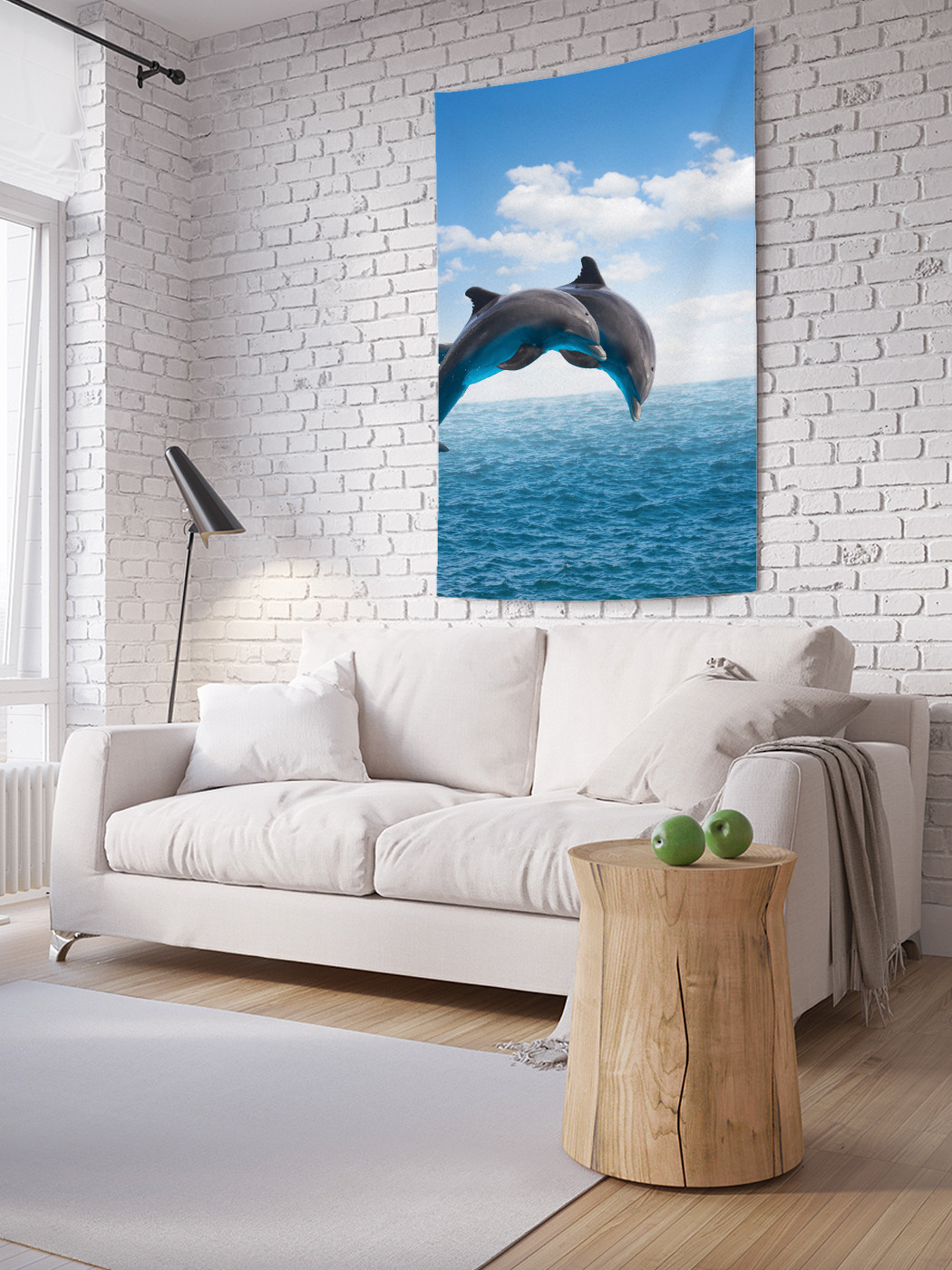 

Вертикальное фотопанно на стену JoyArty Парный прыжок 150x200 см, Парный прыжок