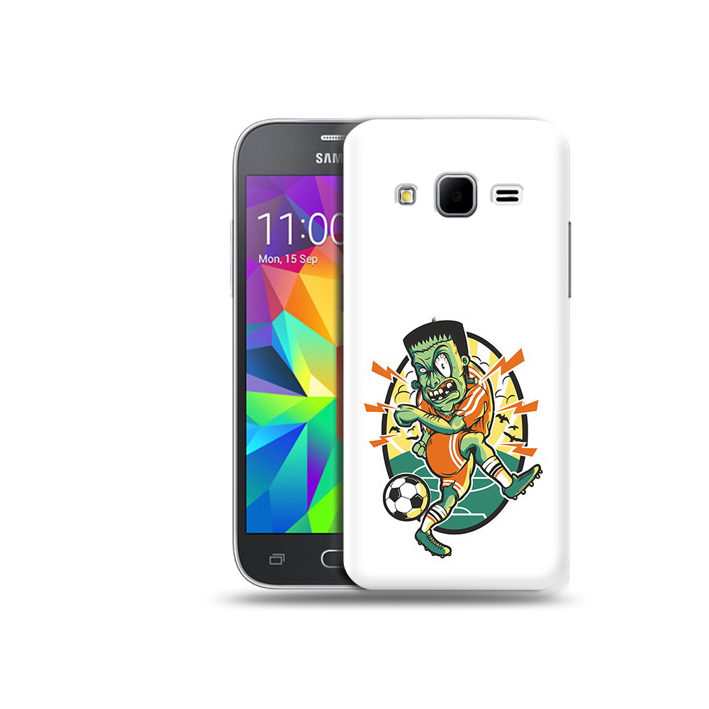 

Чехол MyPads Tocco для Samsung Galaxy Core Prime зомби футболист (PT11933.566.368), Прозрачный, Tocco