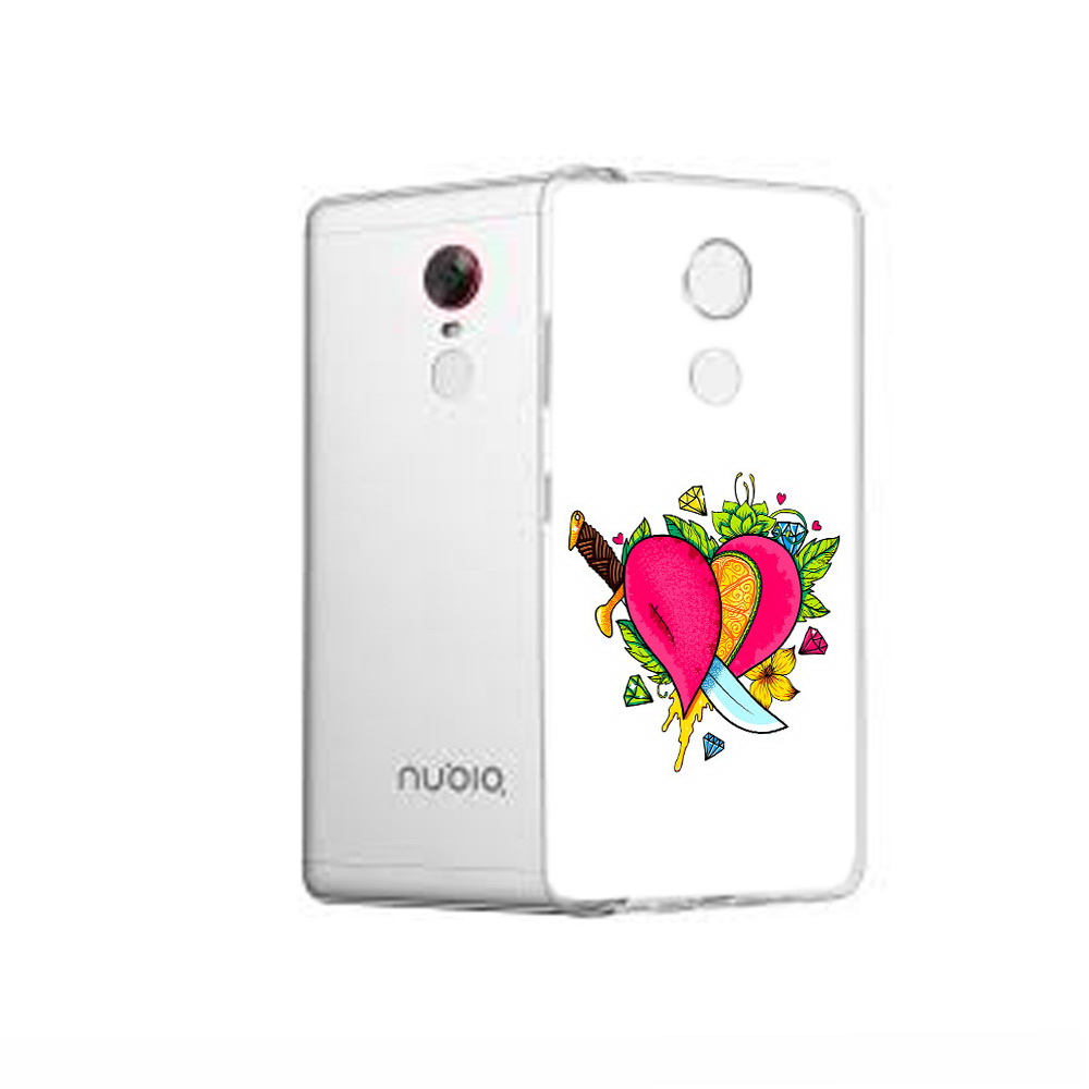 Чехол MyPads Tocco для ZTE Nubia Z11 Max Фруктовое сердце (PT28969.448.188)