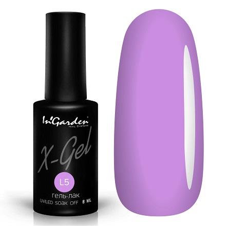 

Гель-лак In'Garden X-Gel Urban Lavander, №L5
