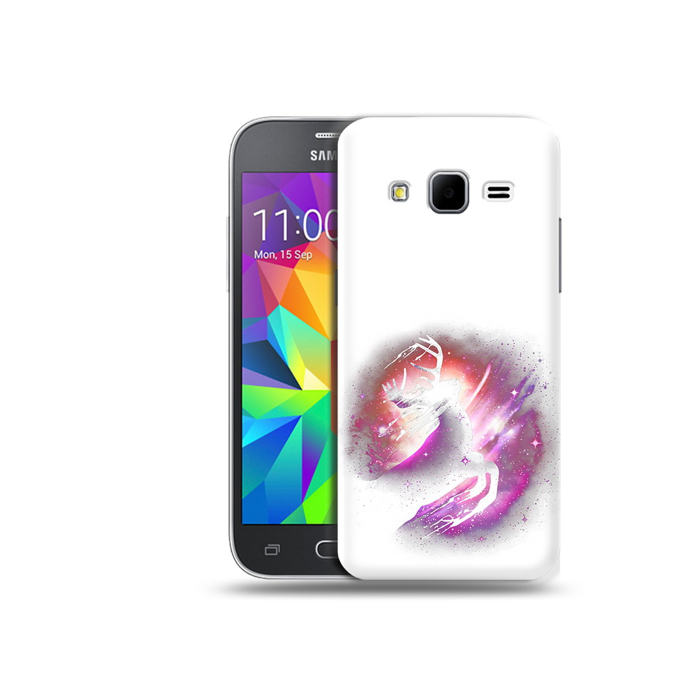 

Чехол MyPads Tocco для Samsung Galaxy Core Prime звездный олень (PT11933.566.354), Прозрачный, Tocco