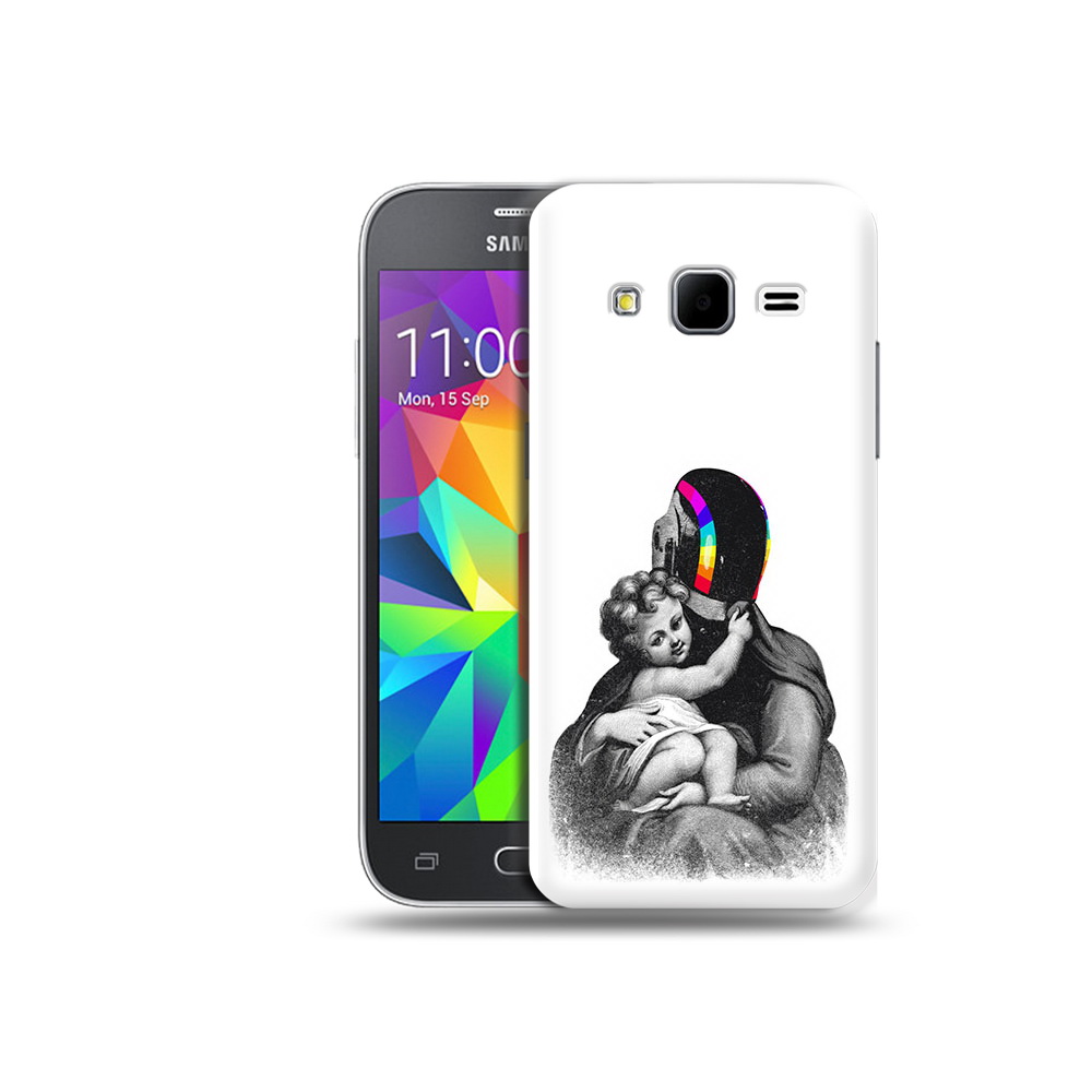

Чехол MyPads Tocco для Samsung Galaxy Core Prime защитник в шлеме (PT11933.566.350), Прозрачный, Tocco