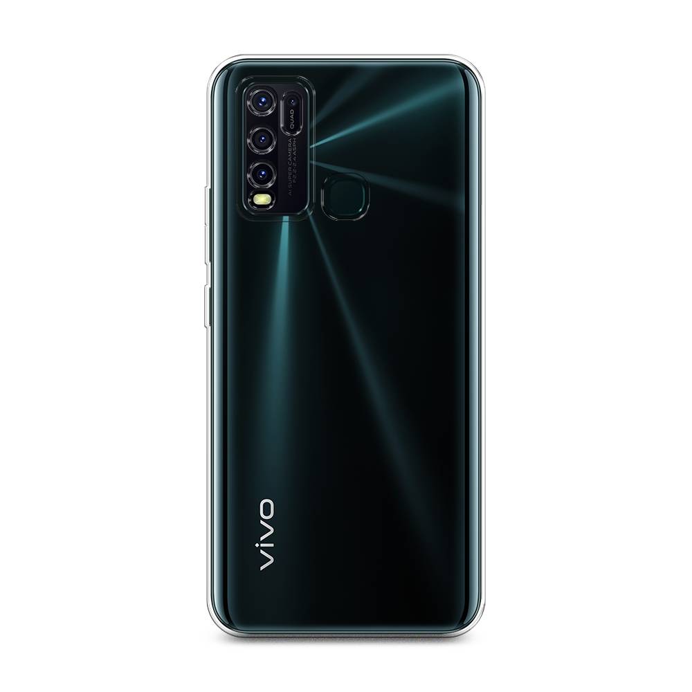 

Чехол на Vivo Y30 прозрачный, 262650-6