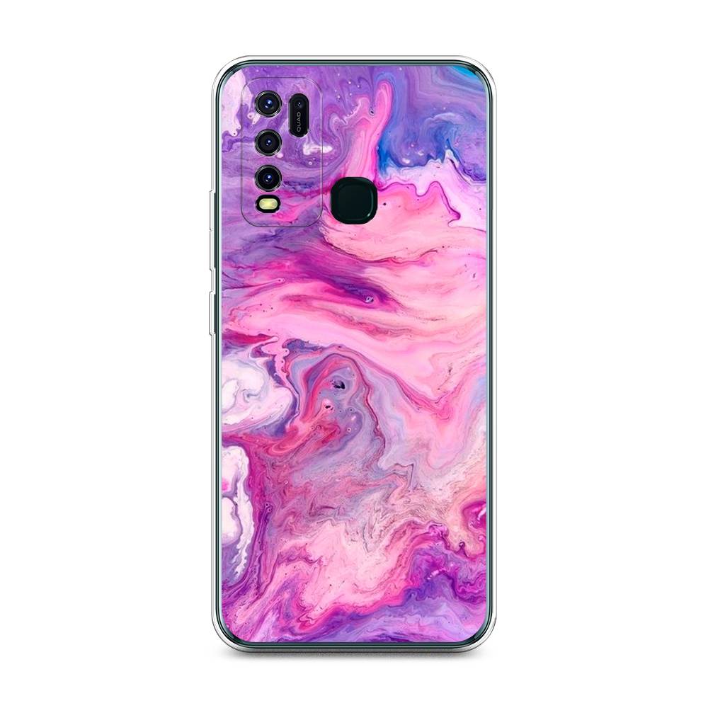 

Чехол на Vivo Y30 "Нежно-розовая абстракция", Розовый, 262650-3