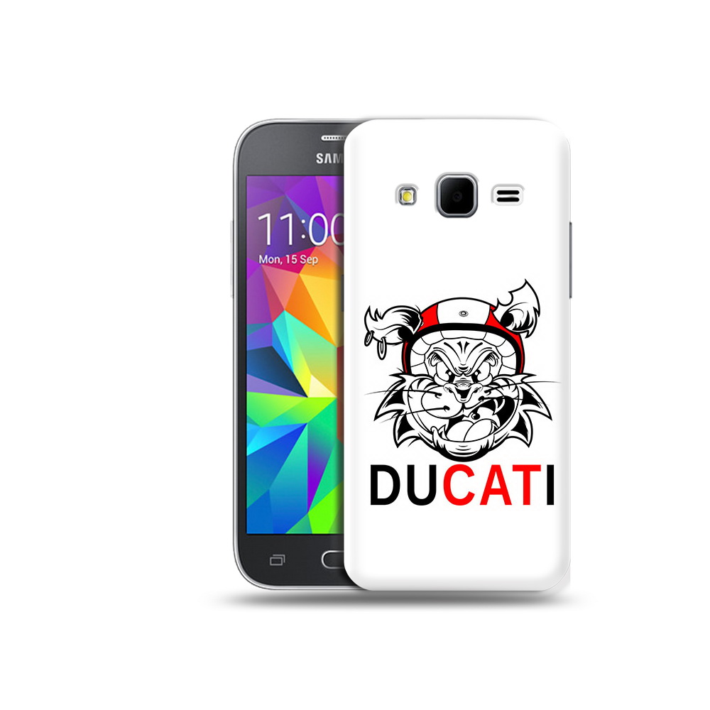 

Чехол MyPads Tocco для Samsung Galaxy Core Prime дукати (PT11933.566.339), Прозрачный, Tocco