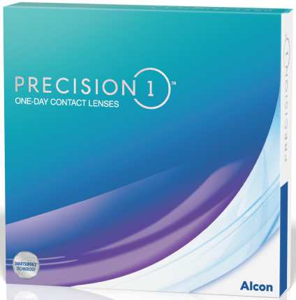 фото Контактные линзы precision1 90 линз r 8,3 -8,00 alcon