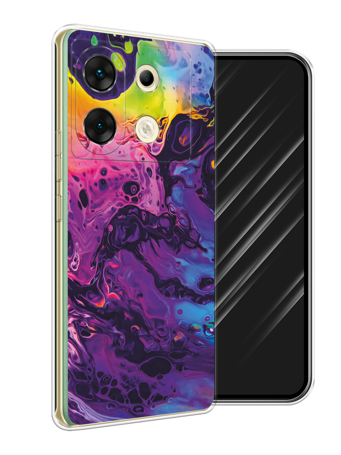 

Чехол Awog на Infinix Zero 30 5G "ACID fluid", Бордовый, 3104950-1