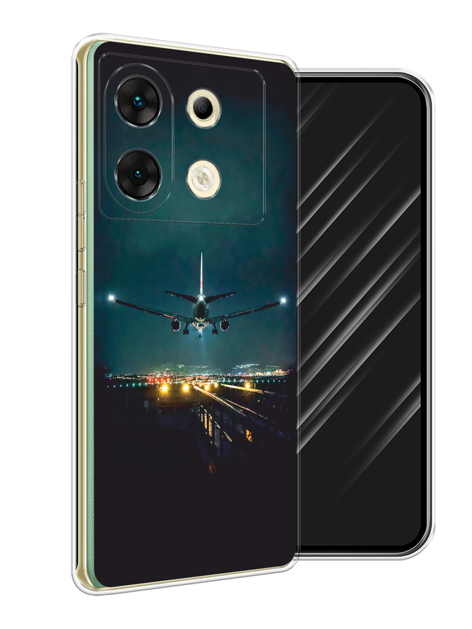 

Чехол Awog на Infinix Zero 30 5G "Ночной рейс", Черный, 3104950-1